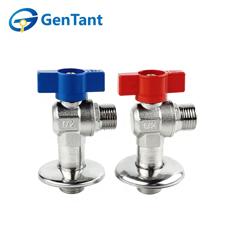 تمديد صمام الكرة زاوية الغاز